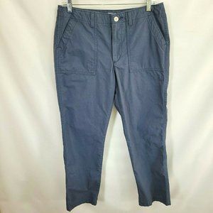 Levis Size 28 (31"x28") Pants Blue Chino Straight Leg White Tab 100% Cotton